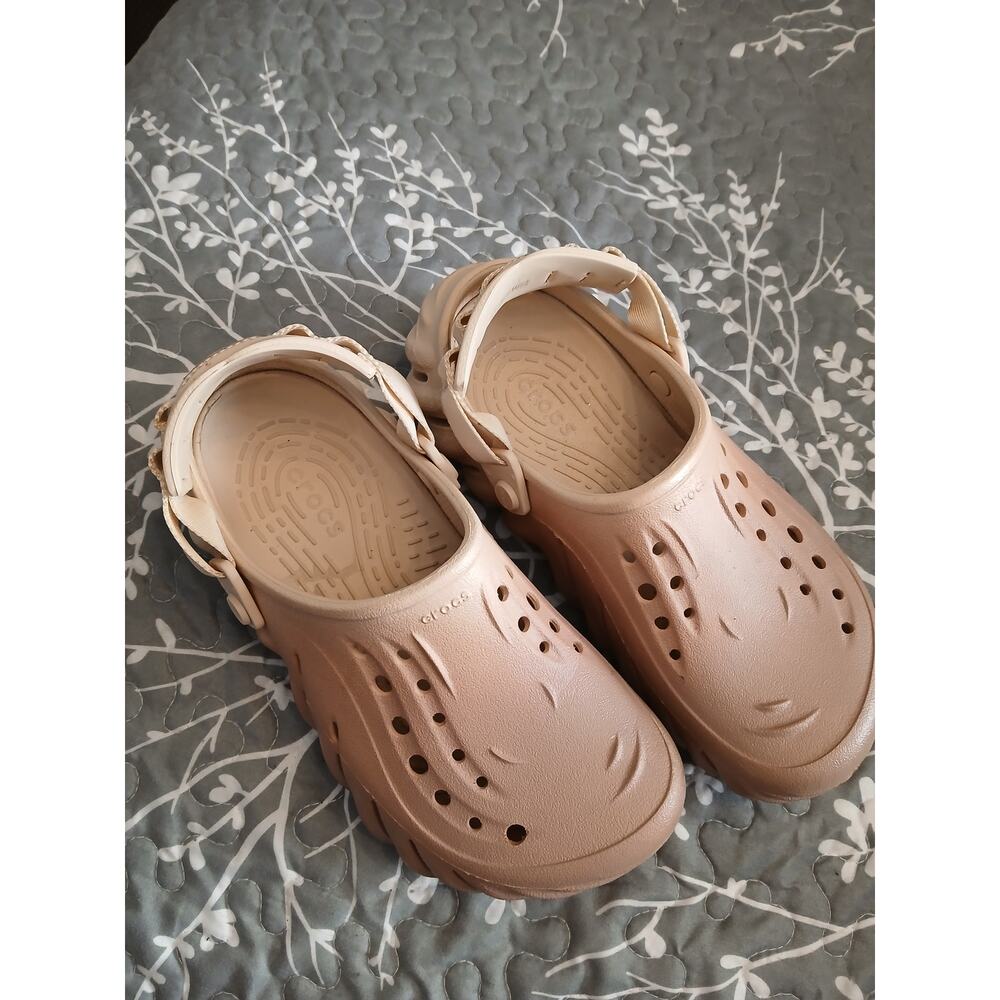 CROCS Echo clogs ombre brown/tan